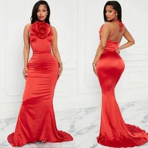 Red Gown Dress